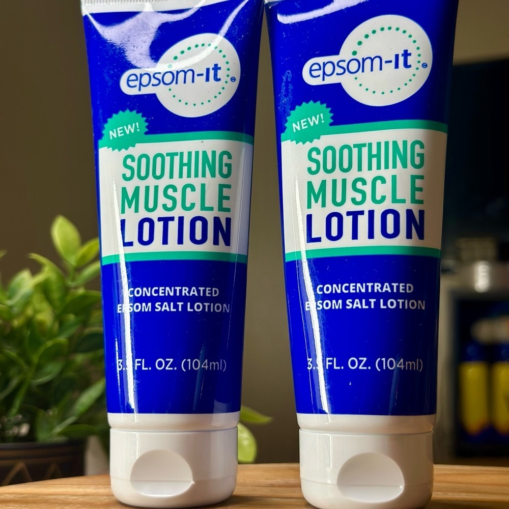 Epsom- Soothing Muscle Lotion